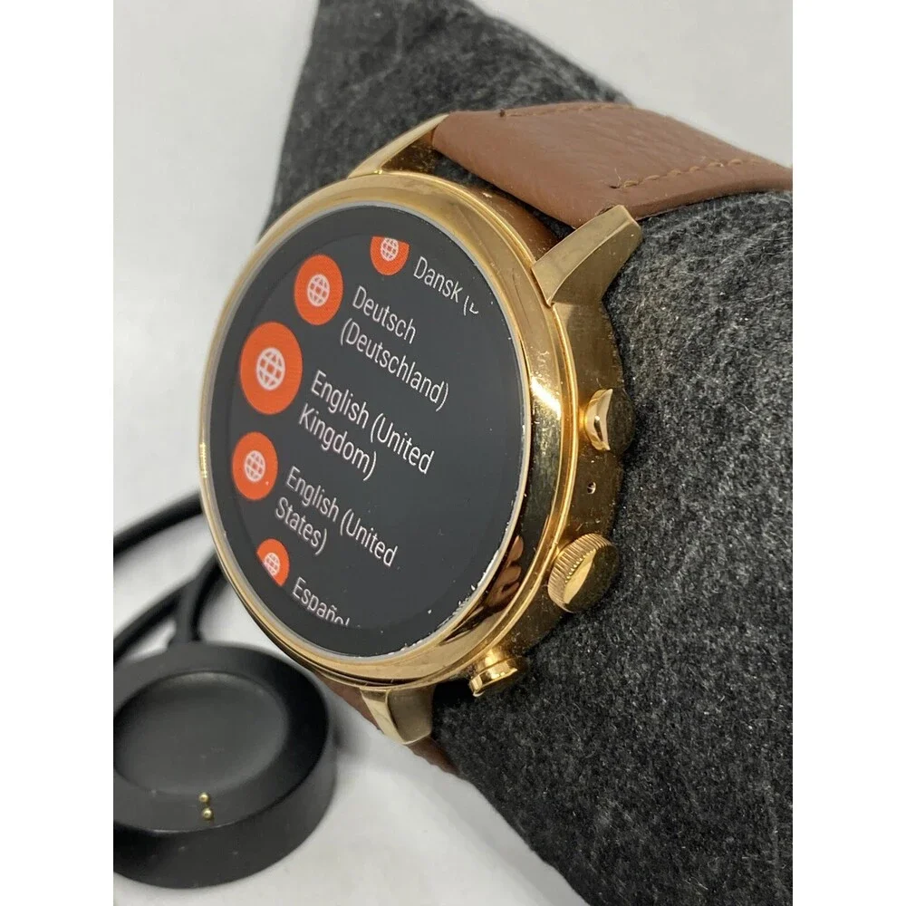 Fossil Gen 4 Authentic Digital Dial Smart Watch Custom Band FTW6016 LT343